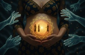 birthmark stomach spiritual significance