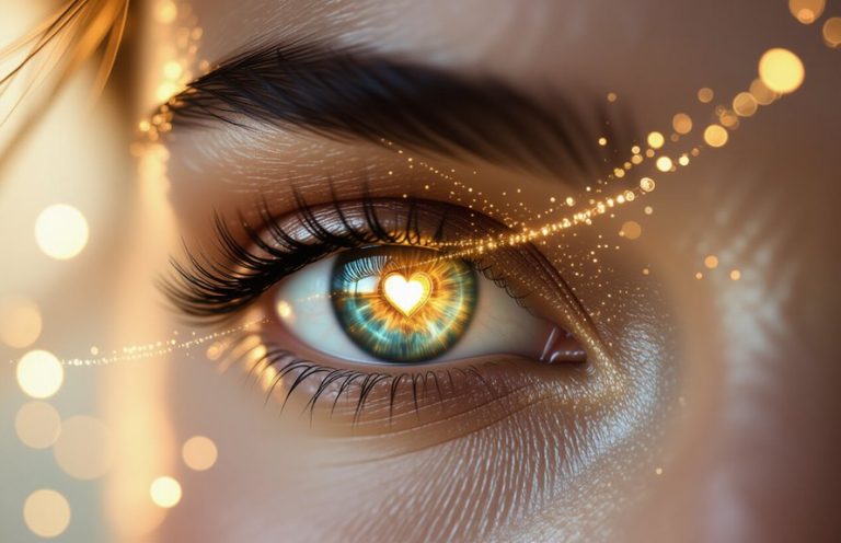 eyebrow twitching spiritual significance