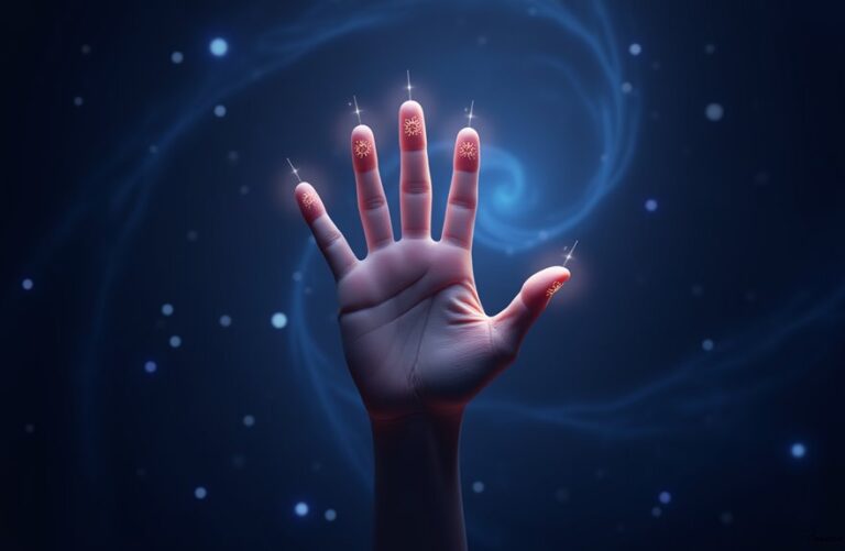 finger itching spiritual signs