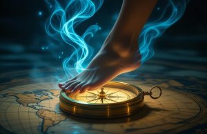 itching foot travel omen