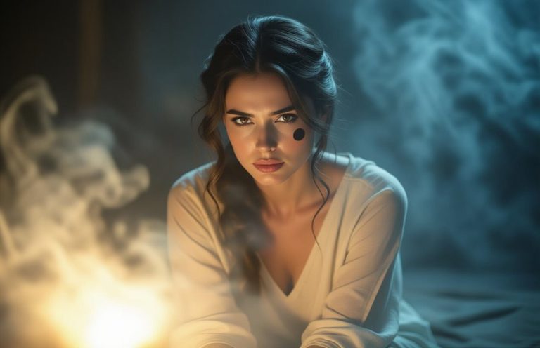 mole signifying introspection and mysticism