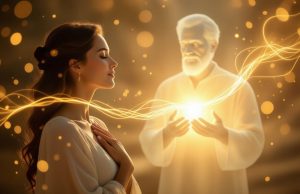 reunion with male figure