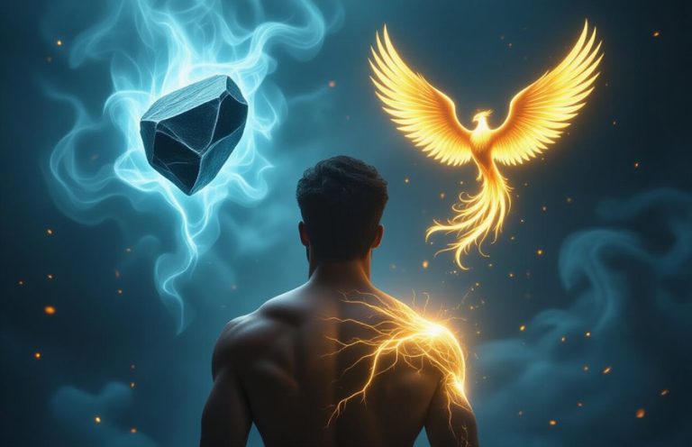 shoulder twitching spiritual sign