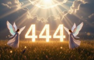 surrounded by angelic presence