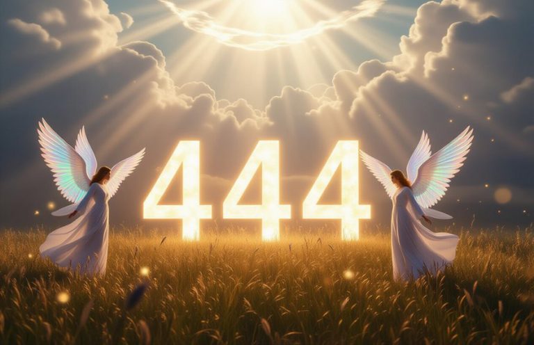 surrounded by angelic presence